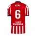 Atletico Madrid Koke #6 Domácí Dres 2026-27 Krátkým Rukávem Atletico Madrid Koke #6 Domácí Dres 2026-27 Krátkým Rukávem